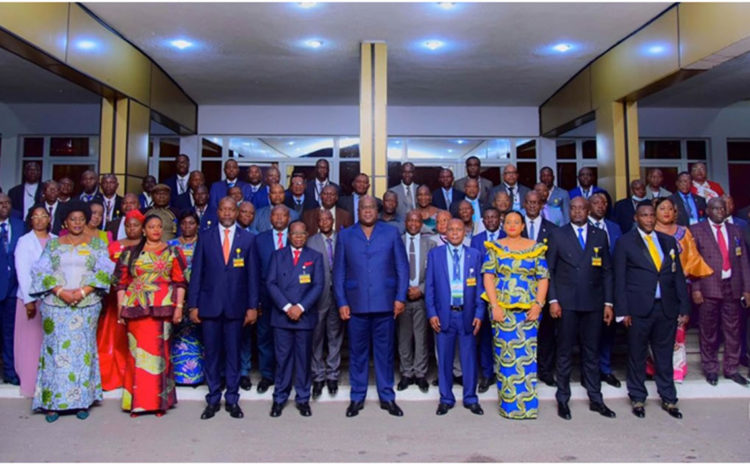  LES PRESIDENTS DES ASSEMBLEES PROVINCIALES RECUS PAR SON EXCELLENCE MONSIEUR FELIX-ANTOINE TSHISEKEDI TSHILOMBO, PRESIDENT DE LA REPUBLIQUE. 16/11/2021