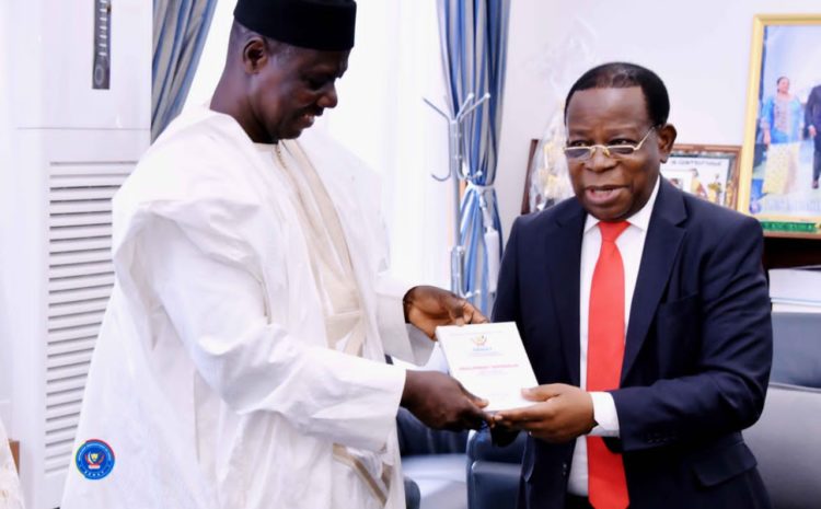  LA DELEGATION PARLEMENTAIRE MALIENNE RECUE AU SENAT