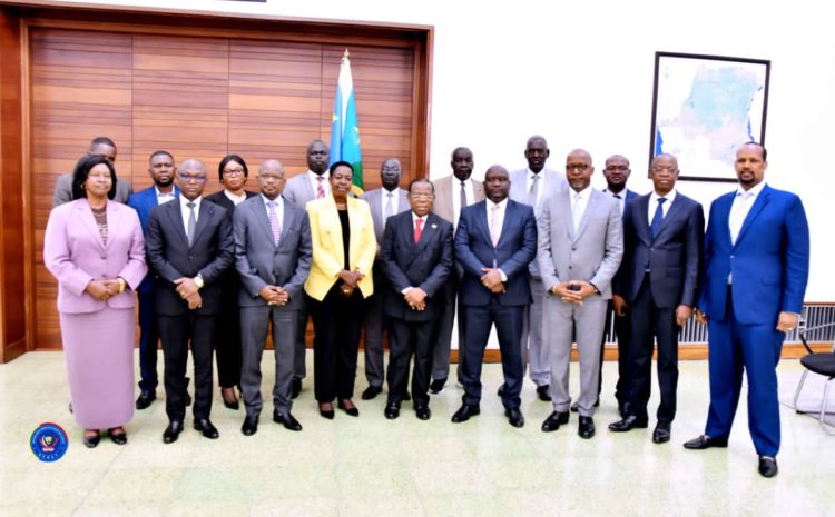  LE SENAT RECOIT LA DELEGATION DU FORUM DES PARLEMENTAIRES DES PAYS MEMBRES DE LA CONFERENCE INTERNATIONALE SUR LA REGION DES GRANDS LACS
