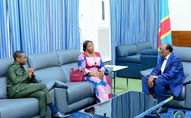  DES SENATEURS DU KONGO CENTRAL EN VISITE CHEZ LE PRESIDENT DU BUREAU PROVISOIRE DU SÉNAT
